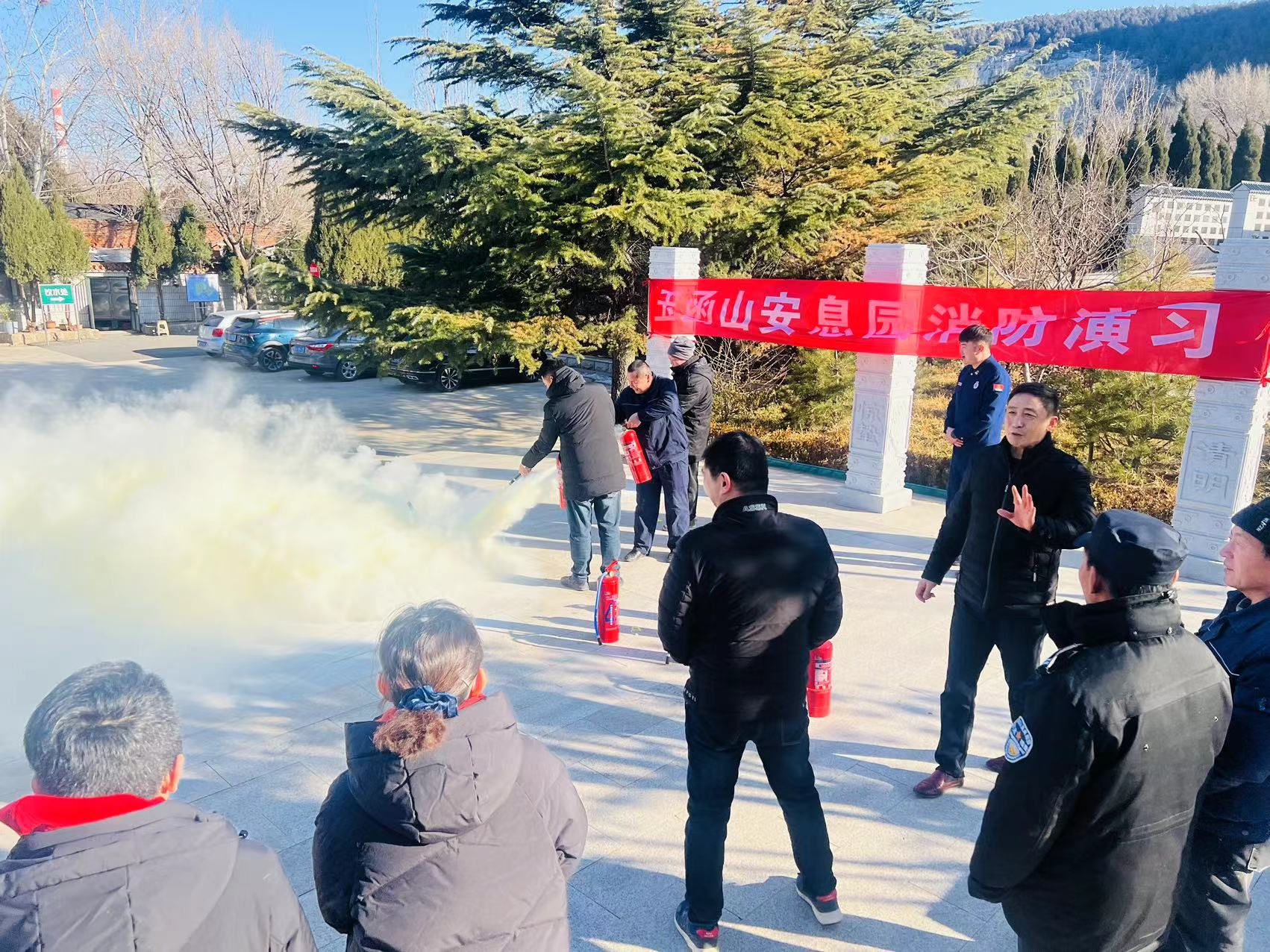 安全第一课|济南市殡仪馆开展消防安全培训及演练